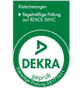 Klatschstangen - Dekra Pr&uuml;fsiegel f&uuml;r Klatschstangen